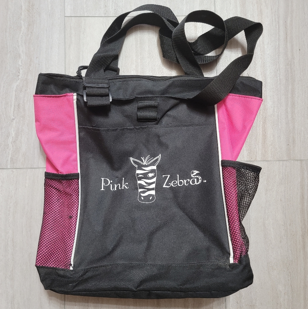 Pink Zebra Tote
